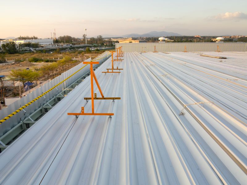 Industrial Roof Installation detail
